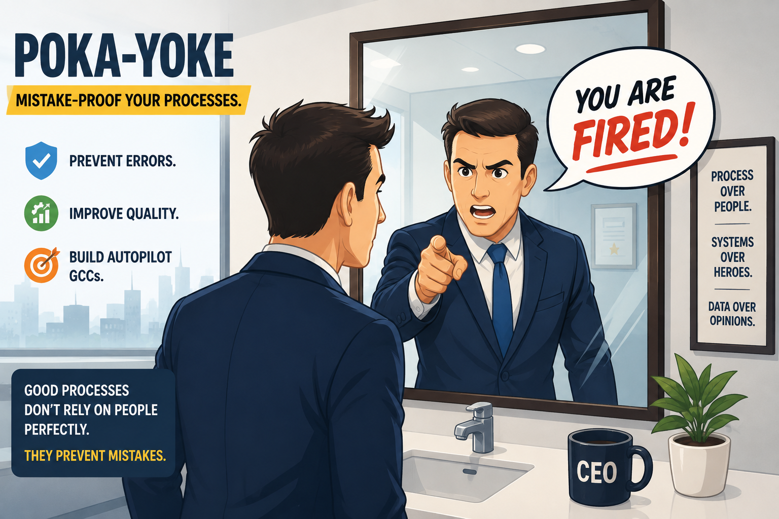 Poka-Yoke: Error-Proofing GCC Processes with Lean Six Sigma